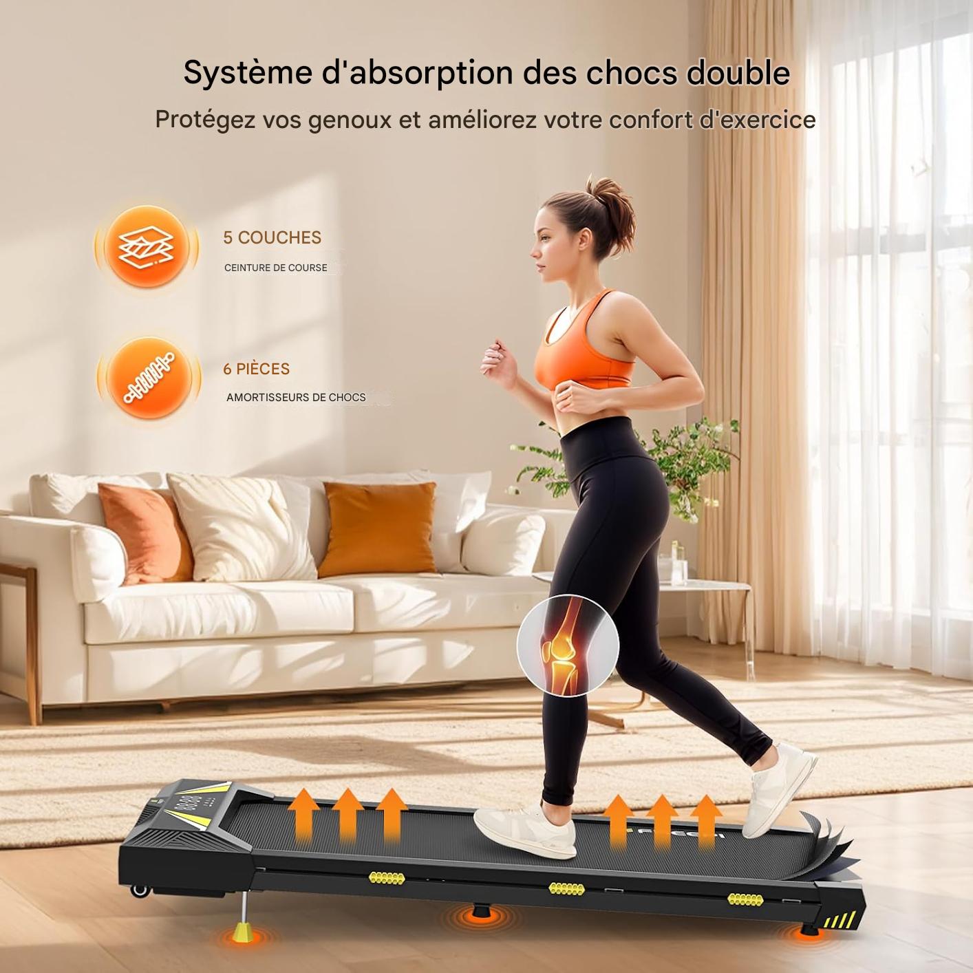 FitWalk 4-in-1 – Tapis Roulant Elettrico