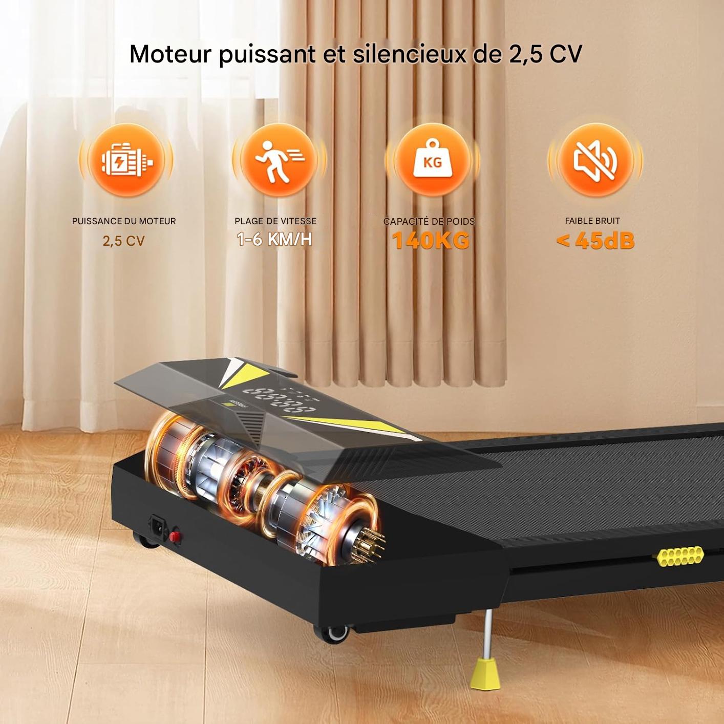 FitWalk 4-in-1 – Tapis Roulant Elettrico
