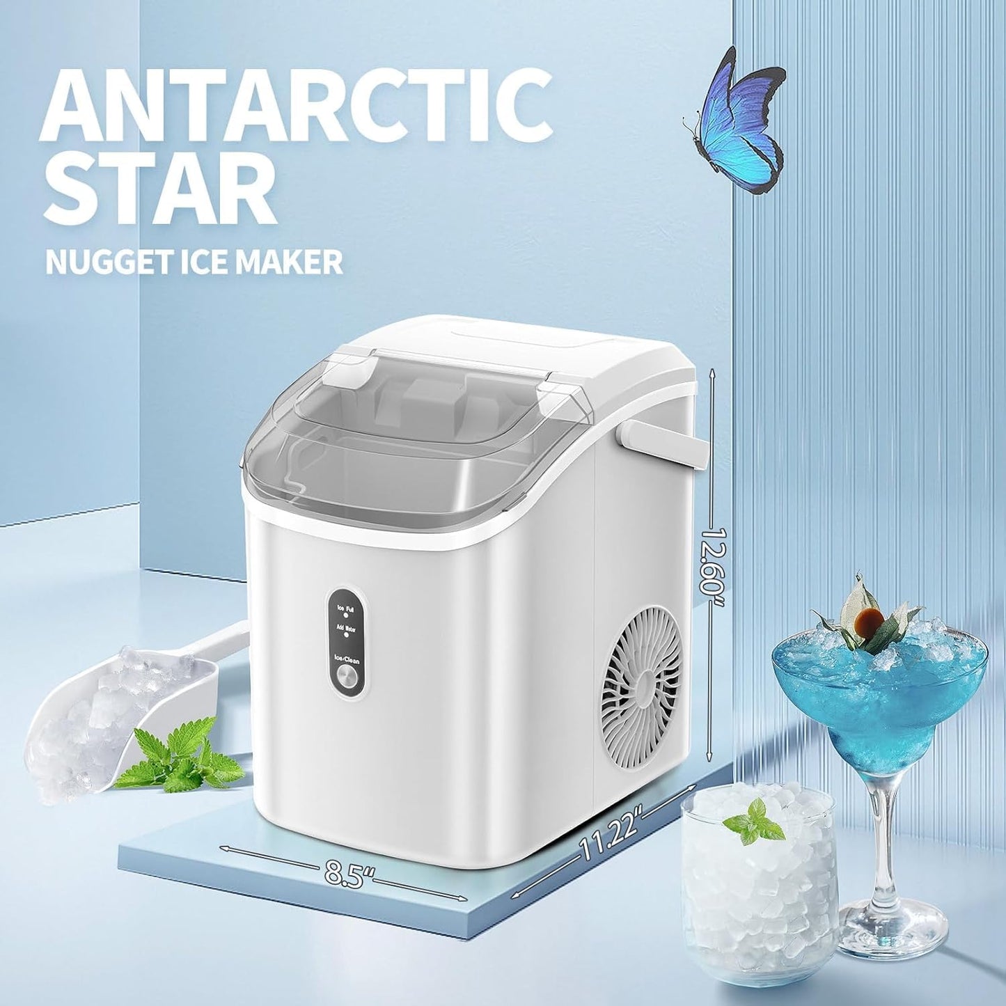 Draagbare Ijsmachine - Capacità di 34 libbre/24 ore