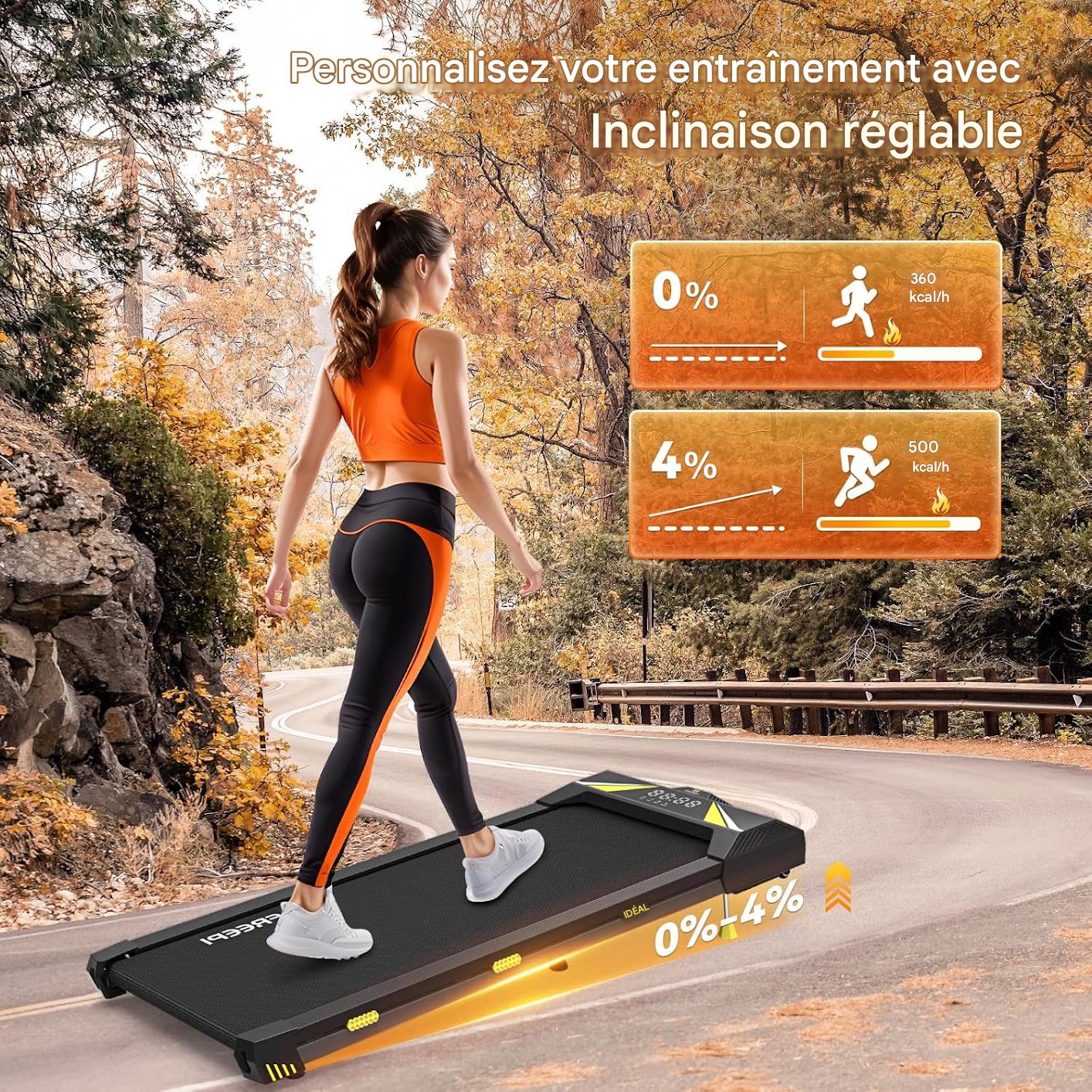 FitWalk 4-in-1 – Tapis Roulant Elettrico