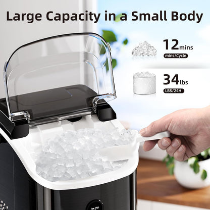 Draagbare Ijsmachine - Capacità di 34 libbre/24 ore